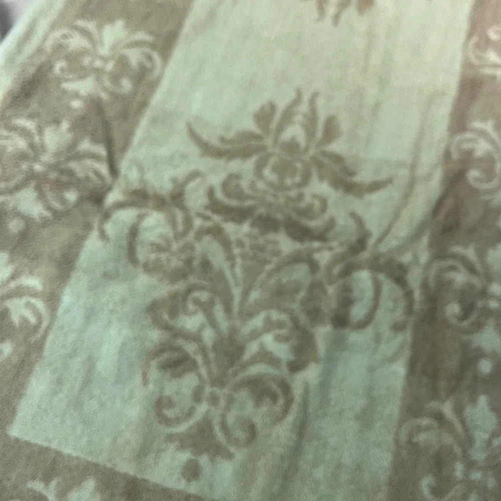 Vtg Fieldcrest Imperial Collection Gold Damask Bath Towel Washcloth Set USA
